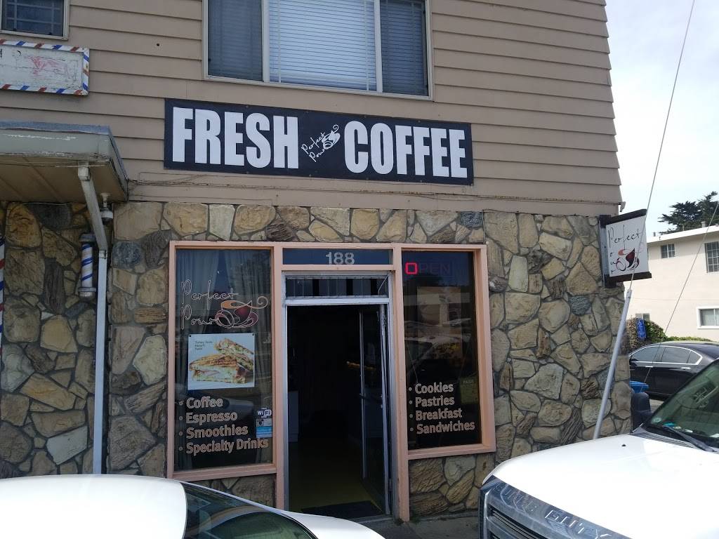 Perfect Pour Cafe | cafe | 188 Clarendon Rd, Pacifica, CA 94044, USA | 6503557687 OR +1 650-355-7687