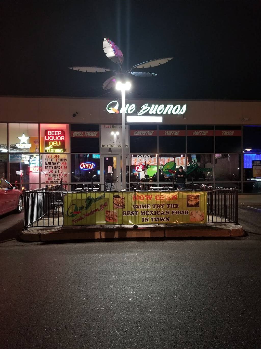 Que Buenos Fresh Mexican Grill | restaurant | 2929 Howard St, Kalamazoo, MI 49006, USA | 2694599596 OR +1 269-459-9596