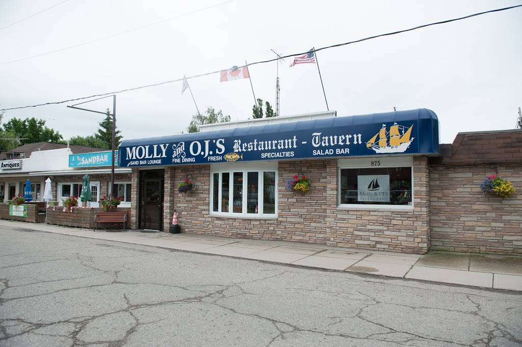 Molly & OJs Restaurant | restaurant | 875 Mariners Rd, Erieau, ON N0P 1N0, Canada | 5196768812 OR +1 519-676-8812