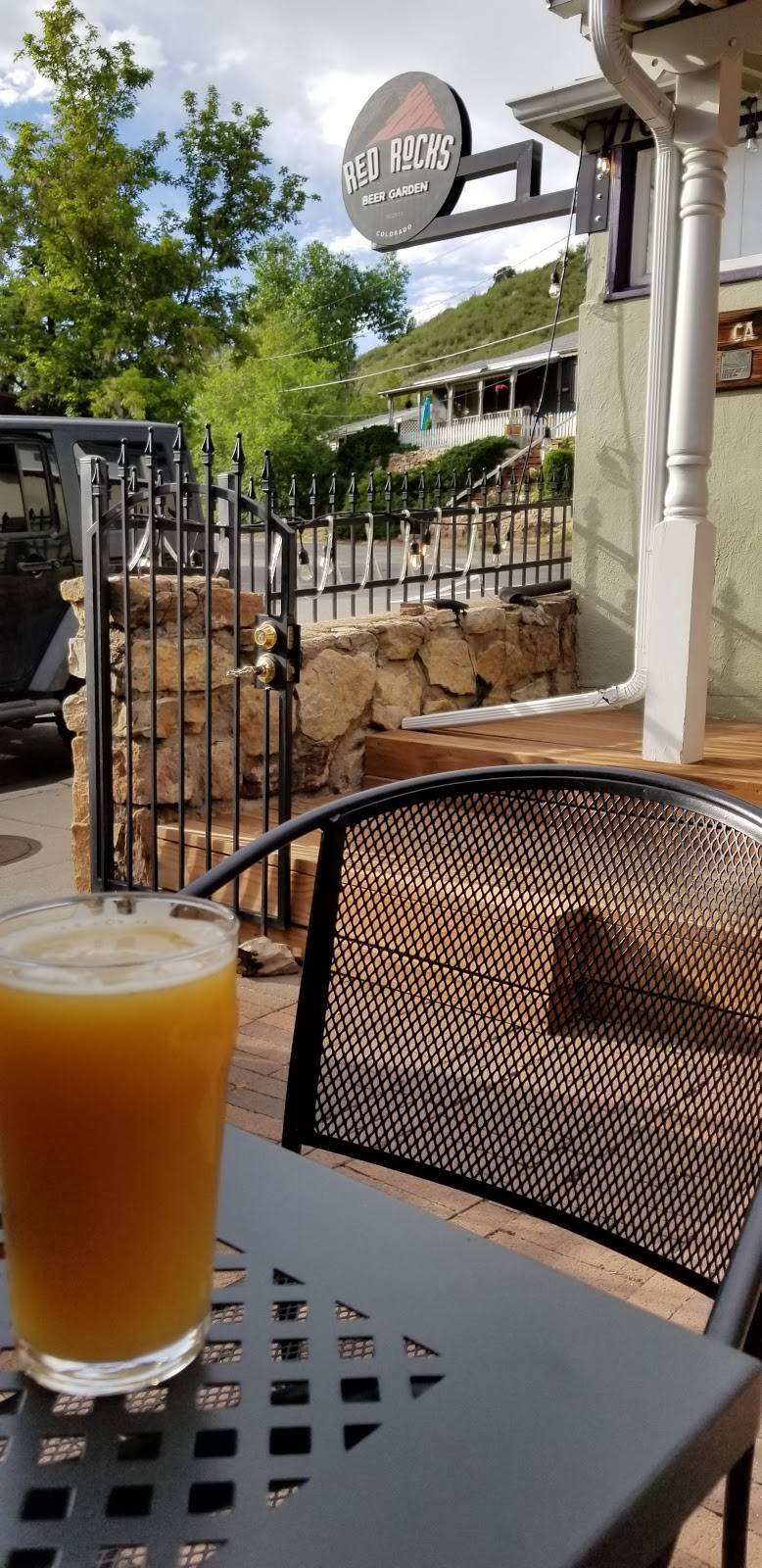 Red Rocks Beer Garden | restaurant | 116 Stone St, Morrison, CO 80465, USA | 2088617873 OR +1 208-861-7873