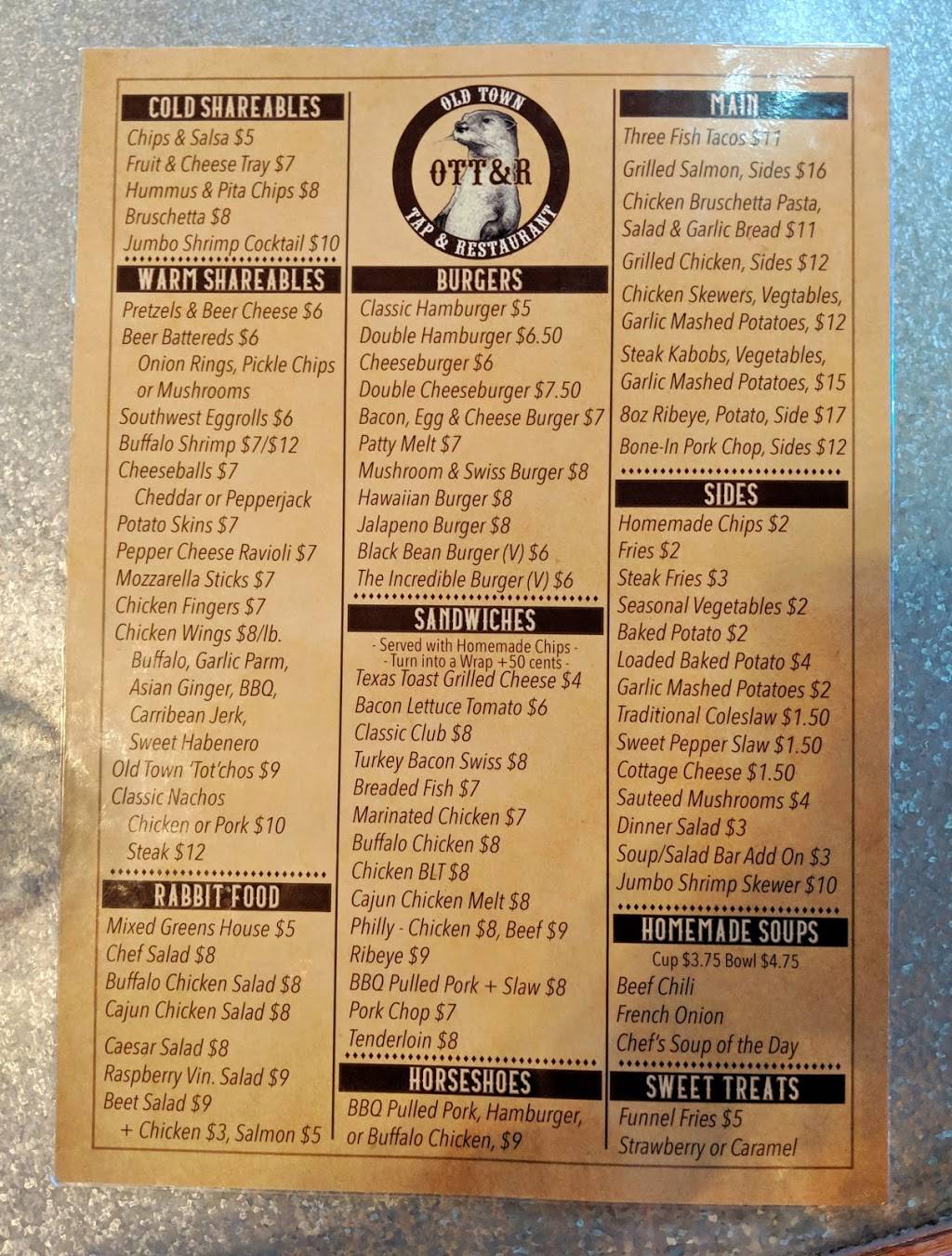 Old Town Tap & Restaurant | restaurant | 209 S Seminary St, Downs, IL 61736, USA | 3093781818 OR +1 309-378-1818