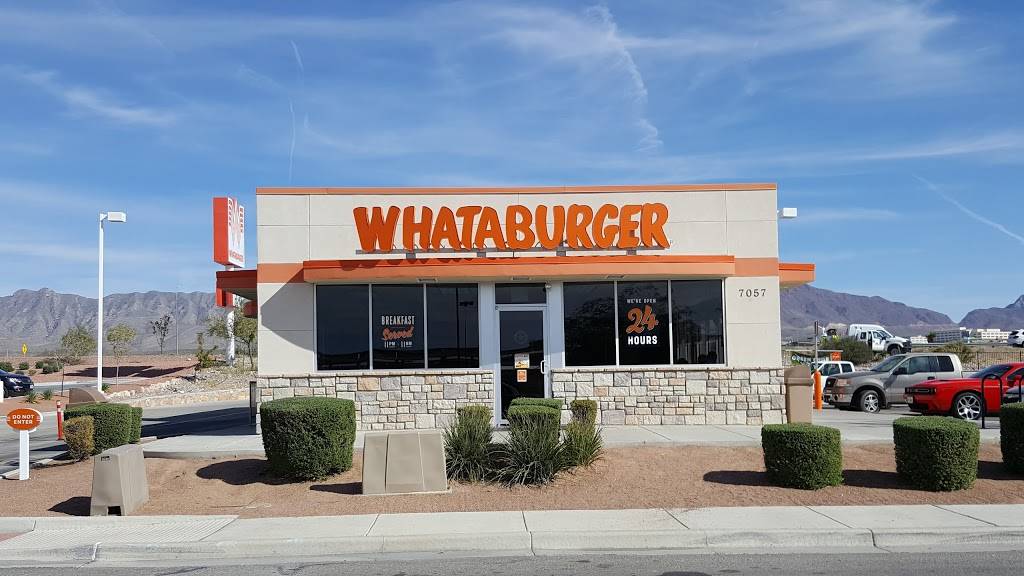 Whataburger | restaurant | 7057 S Desert Blvd, Canutillo, TX 79835, USA | 9158772445 OR +1 915-877-2445