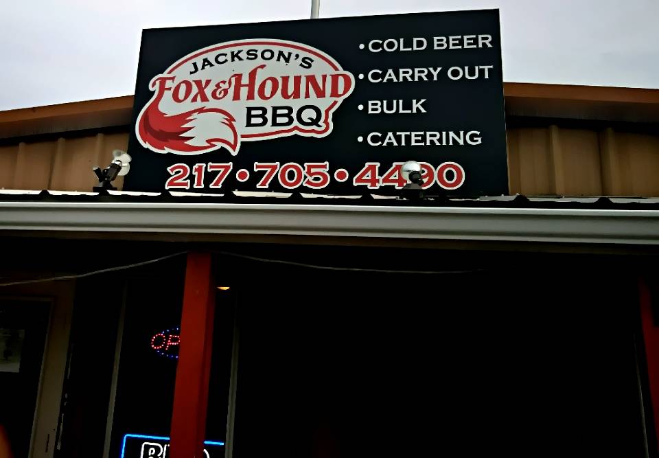 Jacksons Fox & Hound BBQ | restaurant | 113 W Main St, Hettick, IL 62649, USA | 2177054490 OR +1 217-705-4490