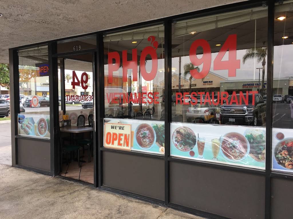 Pho 94 Restaurant | restaurant | 619 N Euclid St, Anaheim, CA 92801, USA | 7147588277 OR +1 714-758-8277