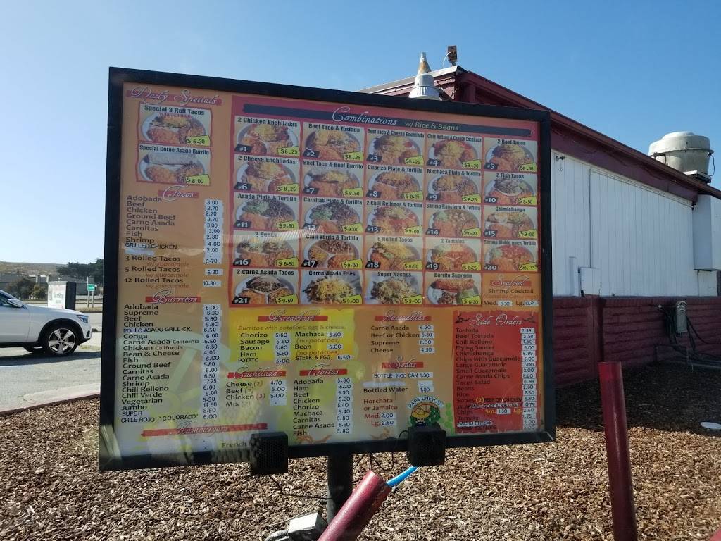 Papa Chevos | restaurant | 3038 Del Monte Blvd, Marina, CA 93933, USA | 8318849545 OR +1 831-884-9545