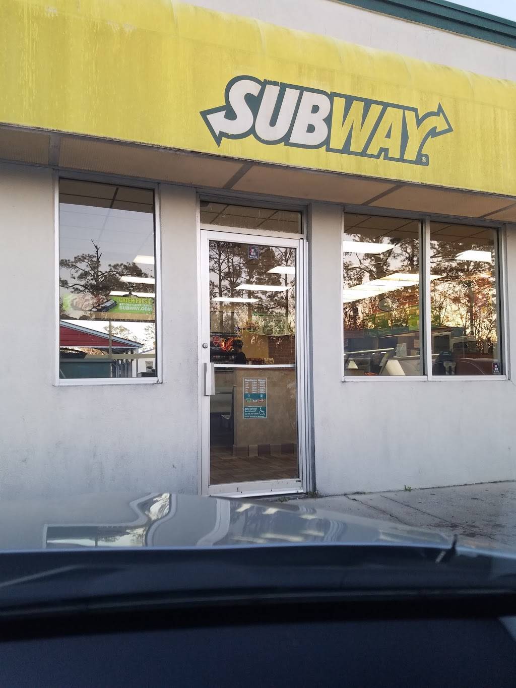 Subway Restaurants | restaurant | 2195 FL-16, St. Augustine, FL 32084, USA | 9048250130 OR +1 904-825-0130