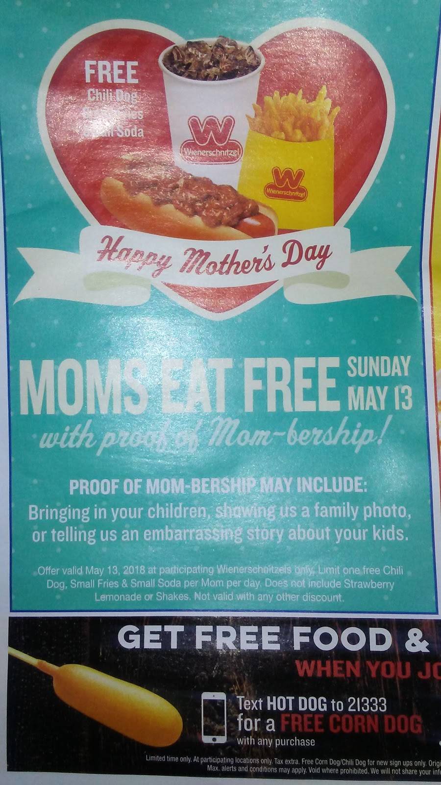 Wienerschnitzel | restaurant | 2900 Standiford Ave, Modesto, CA 95350, USA | 2095211111 OR +1 209-521-1111