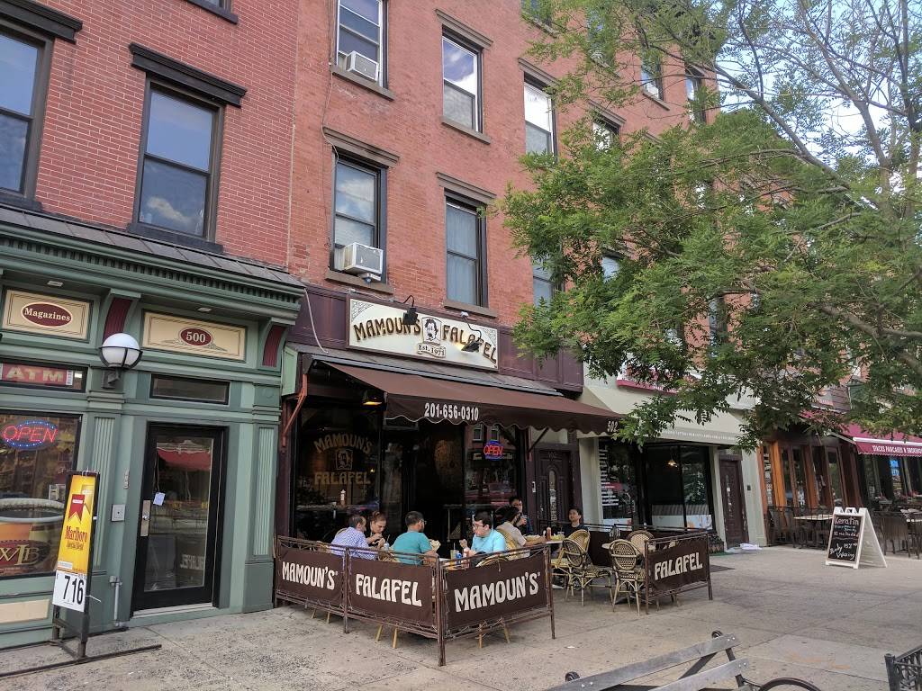 Mamouns Falafel | restaurant | 300 Washington St, Hoboken, NJ 07030, USA | 2016560310 OR +1 201-656-0310