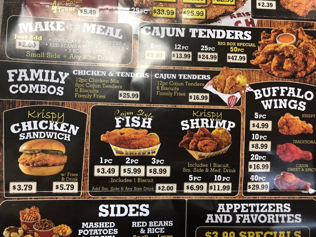 Krispy krunchy chicken | restaurant | 5684 Highland Rd, Waterford Twp, MI 48327, USA | 2486735555 OR +1 248-673-5555