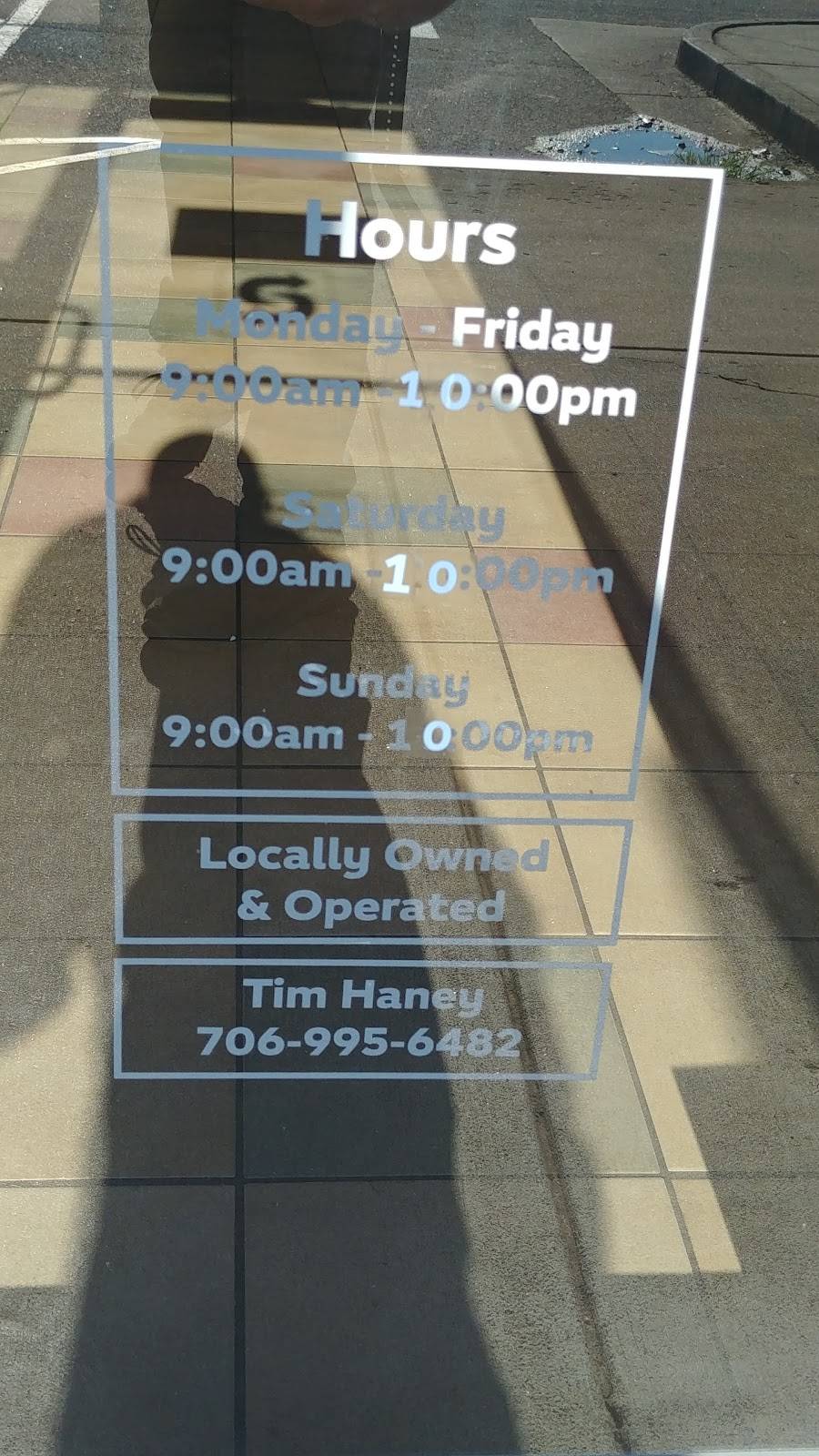 Subway | restaurant | 6205 Hickory Flat Hwy, Canton, GA 30115, USA | 7703450613 OR +1 770-345-0613