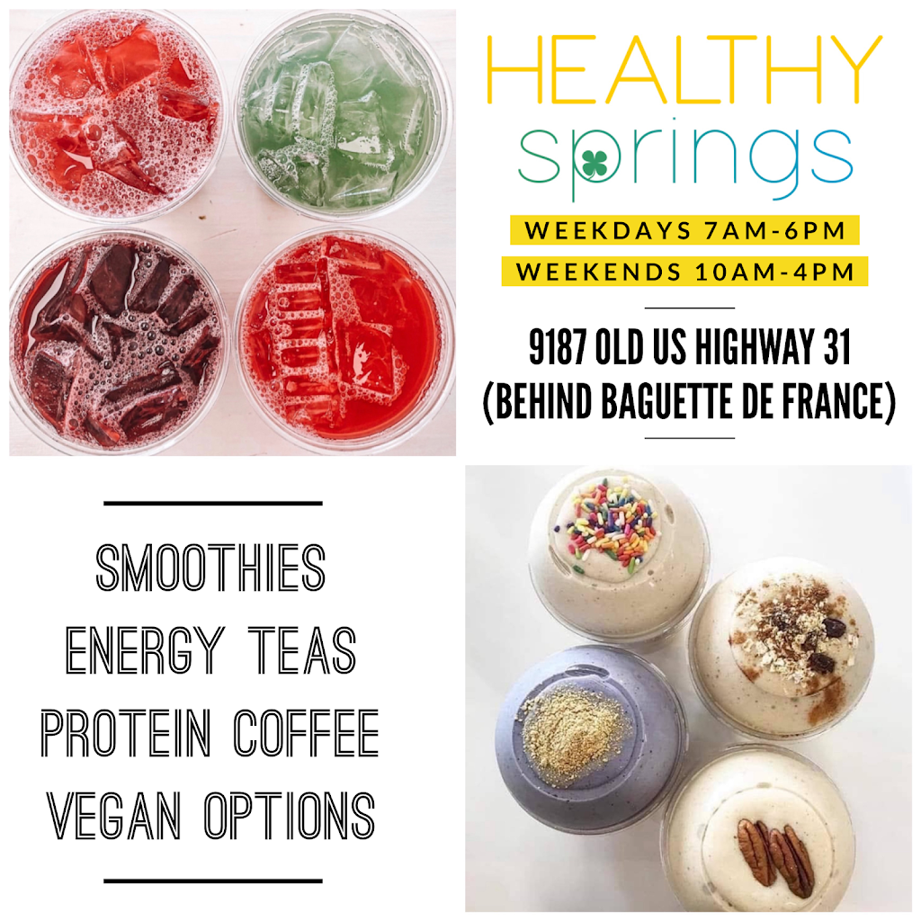 Healthy Springs | restaurant | 9187 Old, US-31, Berrien Springs, MI 49103, USA | 2694736002 OR +1 269-473-6002