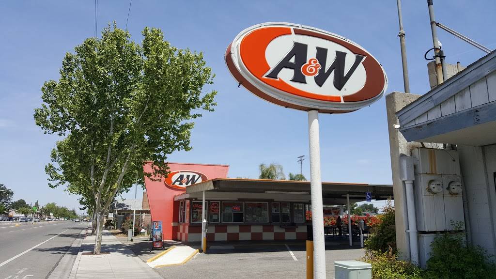 A & W All American Food | restaurant | 1113 N 10th Ave, Hanford, CA 93230, USA | 5595847579 OR +1 559-584-7579