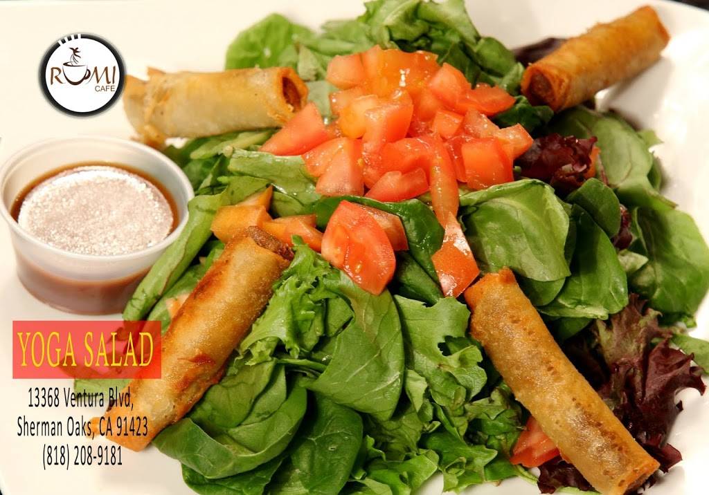 Rumi Cafe | cafe | 13368 Ventura Boulevard & Dixie Canyon (Behind Tony Liquor Store), Sherman Oaks, CA 91423, USA | 8182089181 OR +1 818-208-9181