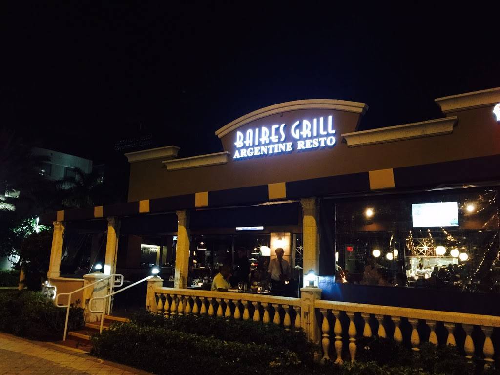 Baires Grill Sunny Isles | restaurant | 18090 Collins Ave, Sunny Isles Beach, FL 33160, USA | 3059740037 OR +1 305-974-0037