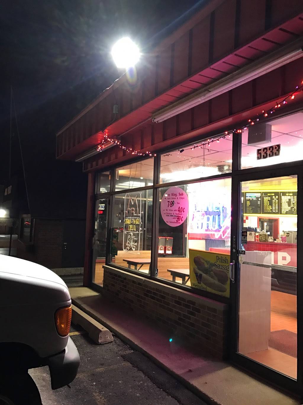 Mr. Submarine | restaurant | 5333 W 159th St, Oak Forest, IL 60452, USA | 7086874506 OR +1 708-687-4506