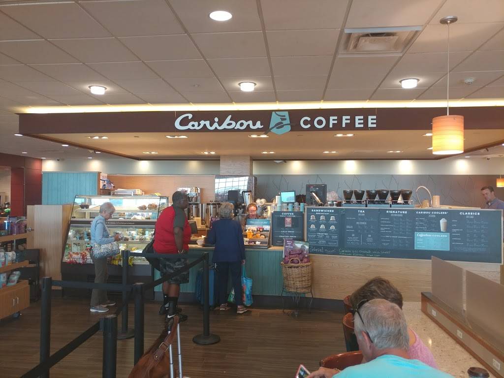 Caribou Coffee | cafe | Post Security HT, 7150 Humphrey Dr #2350, Minneapolis, MN 55450, USA | 6127271308 OR +1 612-727-1308