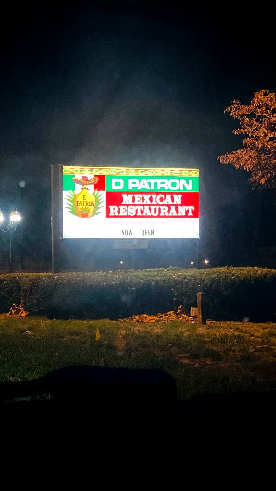 D Patron Mexican Restaurant | restaurant | 1422 Main St, Agawam, MA 01001, USA | 4132858454 OR +1 413-285-8454