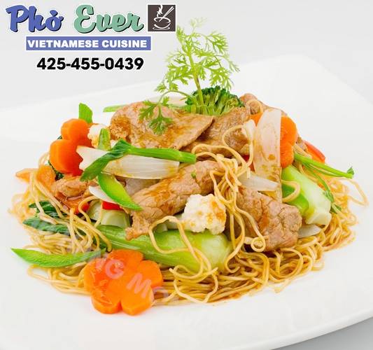 Pho Ever | restaurant | 12015 NE 8th St, Bellevue, WA 98005, USA | 4254550439 OR +1 425-455-0439