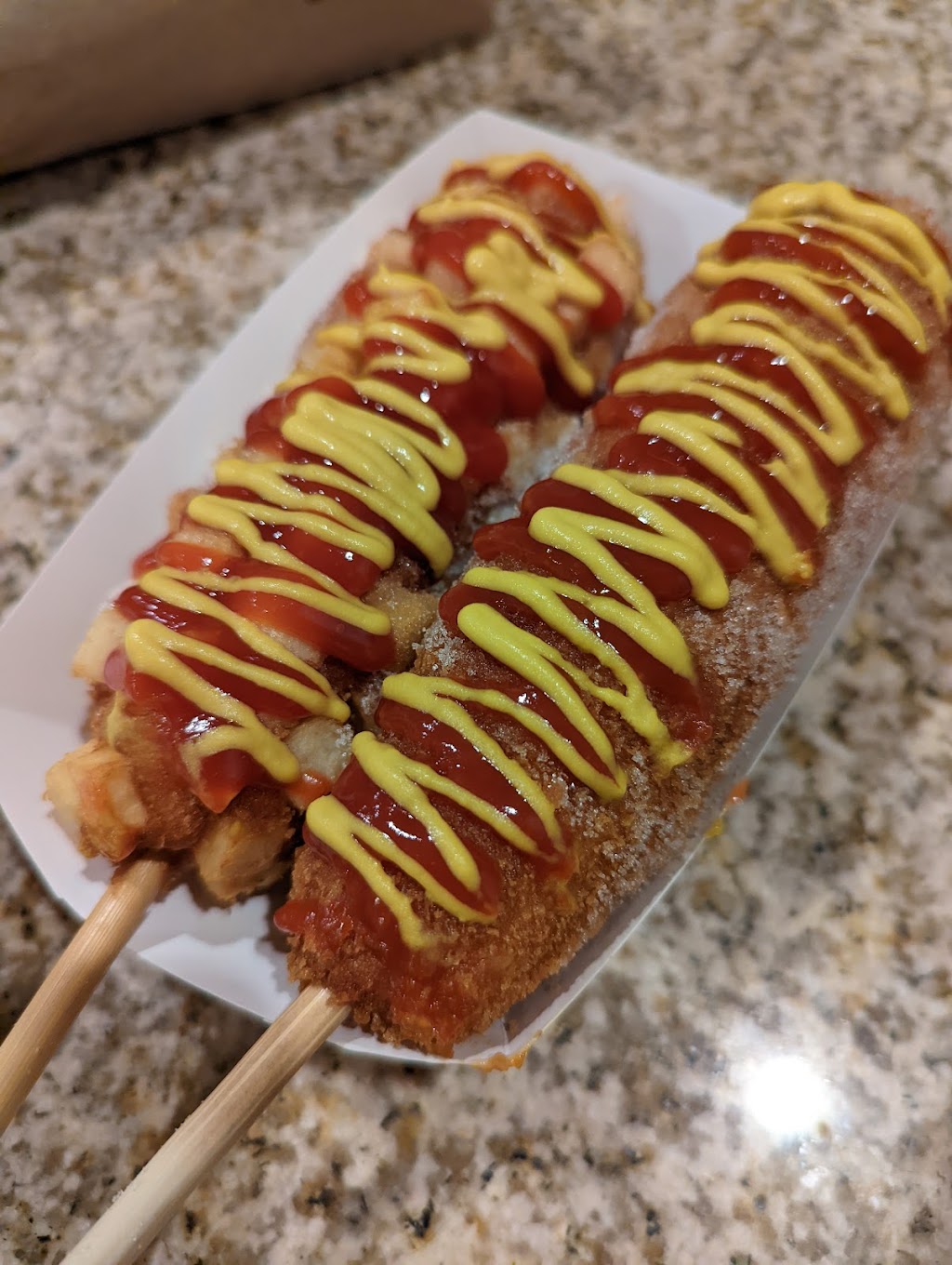 CrunCheese Korean Hot Dog- Blue Diamond | restaurant | 7815 Blue Diamond Rd #101, Las Vegas, NV 89178, USA | 7022721619 OR +1 702-272-1619