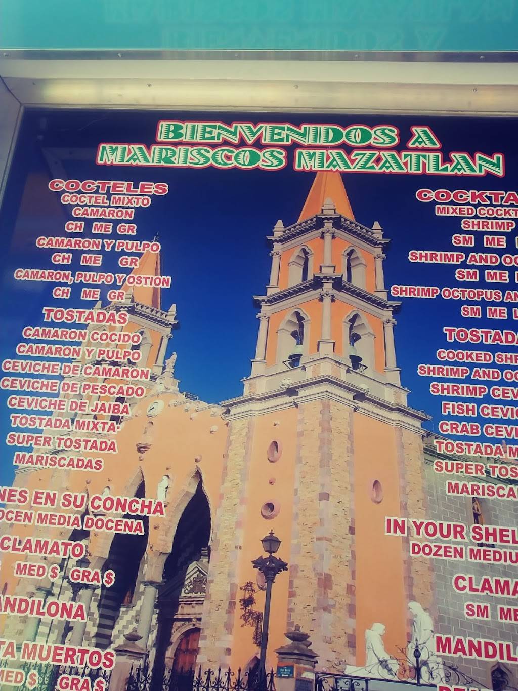 Mariscos mazatlan/seafood | restaurant | 35 N Filbert St, Stockton, CA 95205, USA | 2099869257 OR +1 209-986-9257