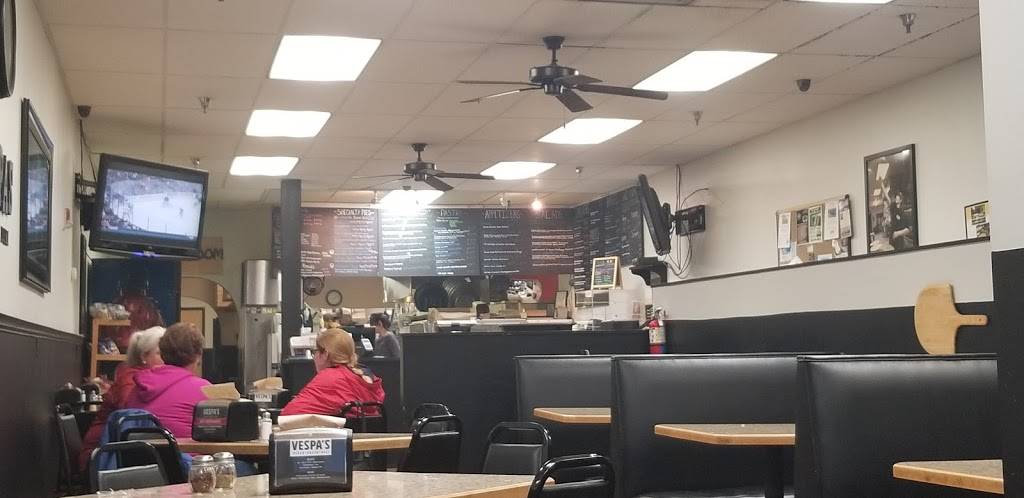 Vespas Pizza Pasta & Deli | restaurant | 99 Pearl St, Essex Junction, VT 05452, USA | 8028786060 OR +1 802-878-6060