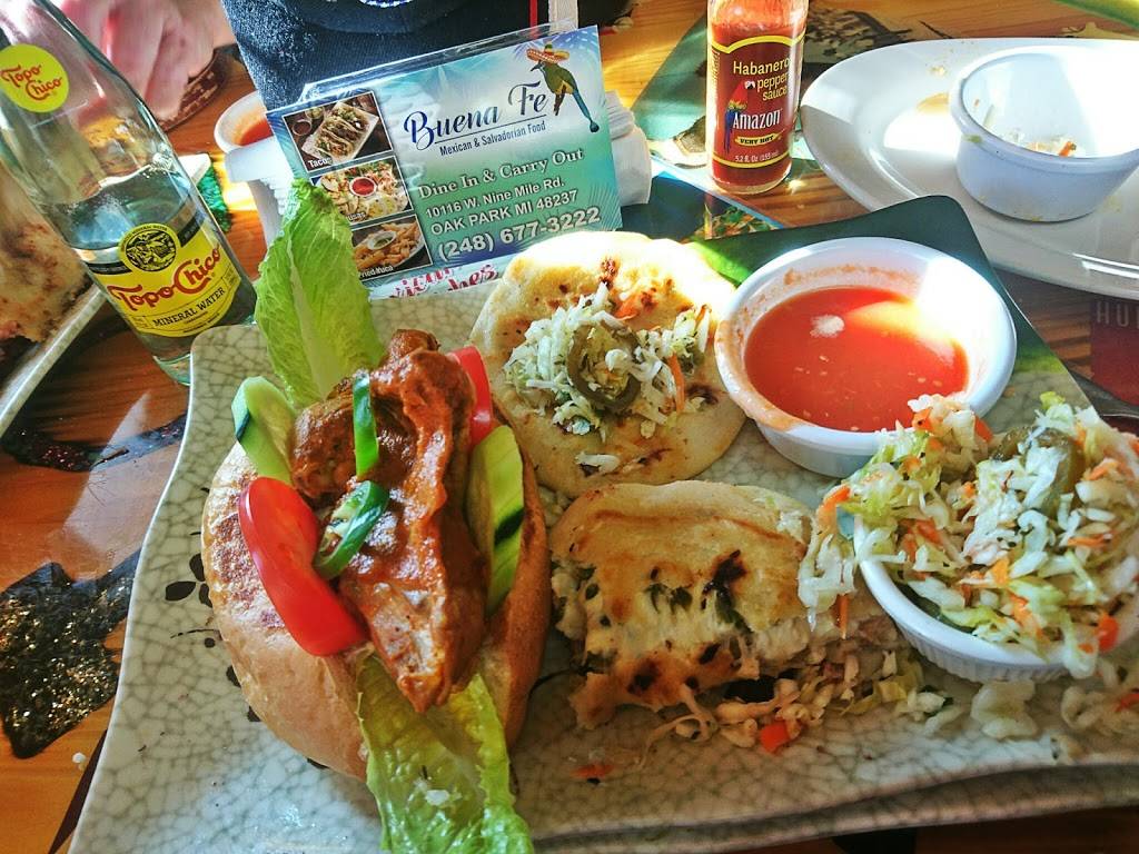 Buena Fe Restaurant | restaurant | 10116 W Nine Mile Rd, Oak Park, MI 48237, USA | 2486773222 OR +1 248-677-3222