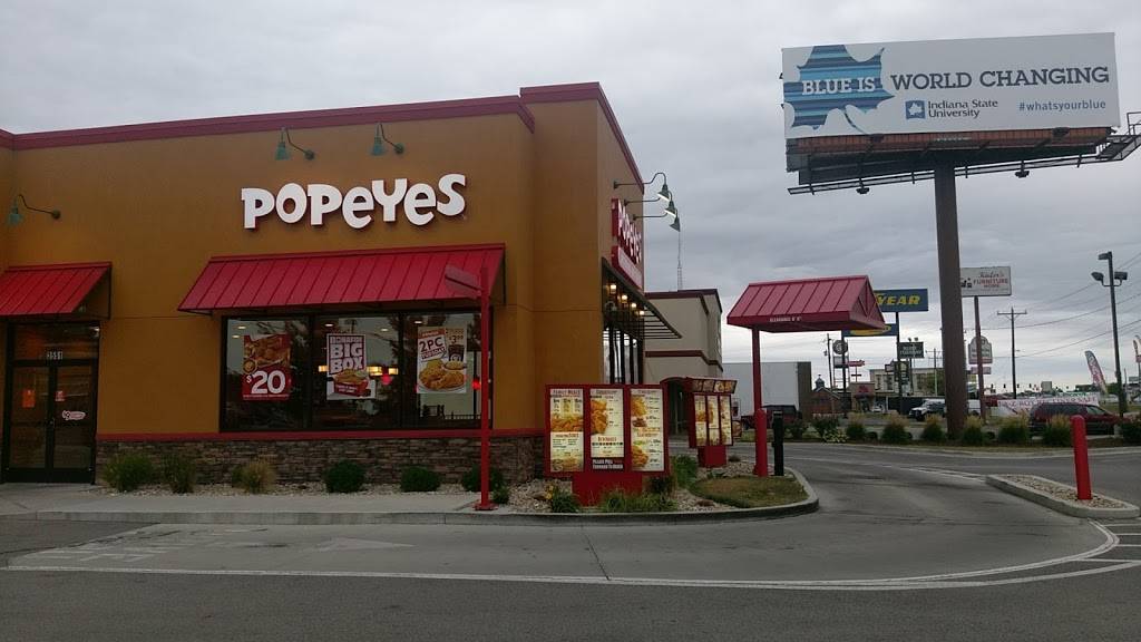 Popeyes Louisiana Kitchen | restaurant | 3551 S US Hwy 41, Terre Haute, IN 47802, USA | 8122352850 OR +1 812-235-2850