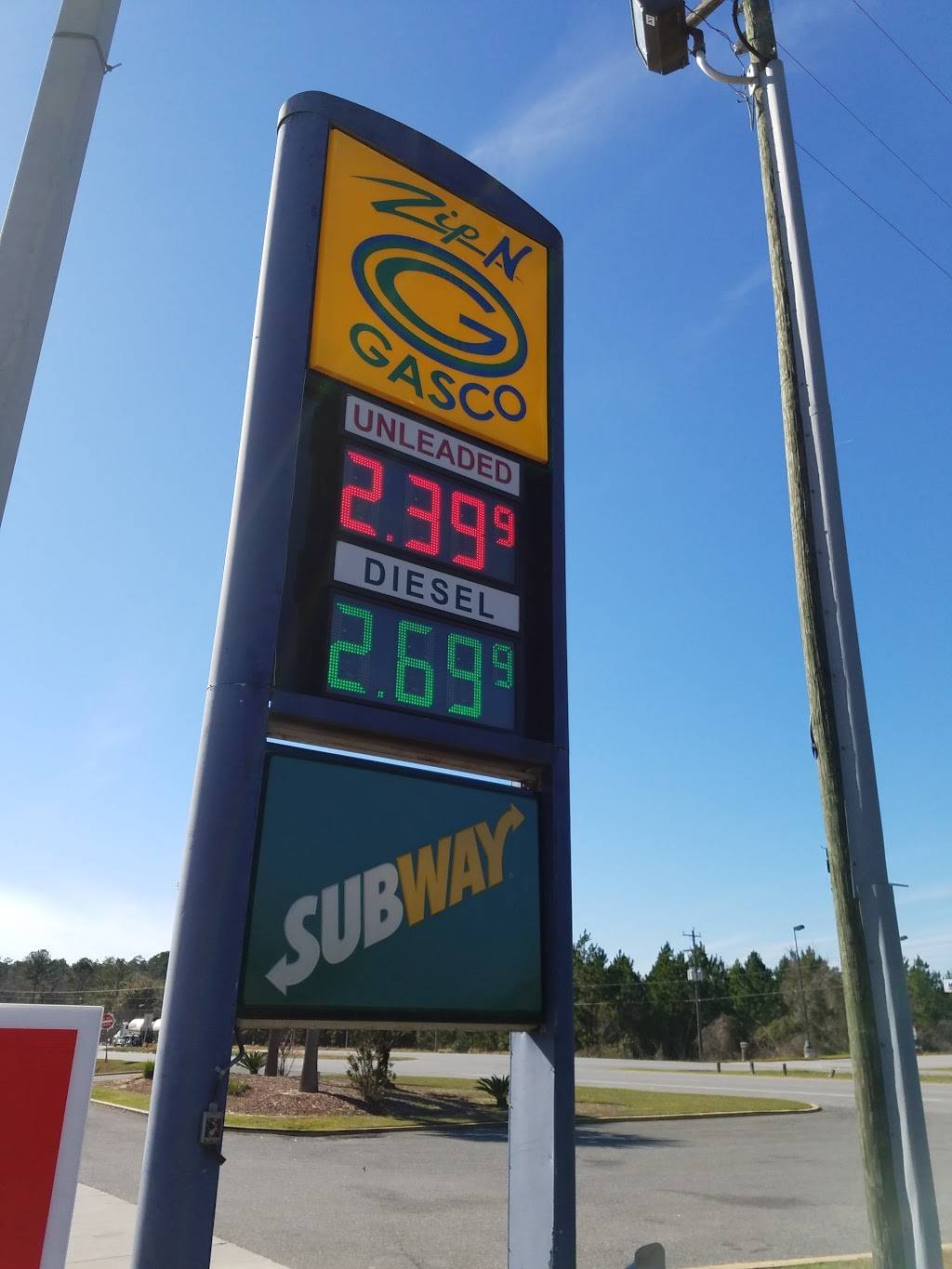 Subway | restaurant | 10820 US-280, Ellabell, GA 31308, USA | 9128583400 OR +1 912-858-3400