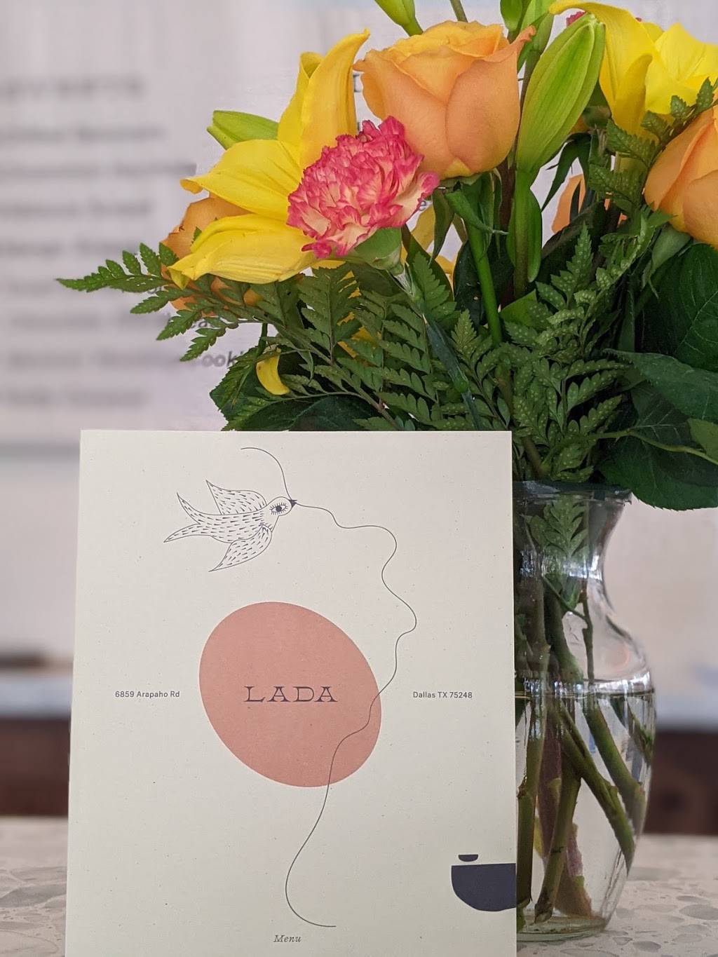 LADA | restaurant | 6859 Arapaho Rd Suite #601, Dallas, TX 75248, USA | 4693727076 OR +1 469-372-7076