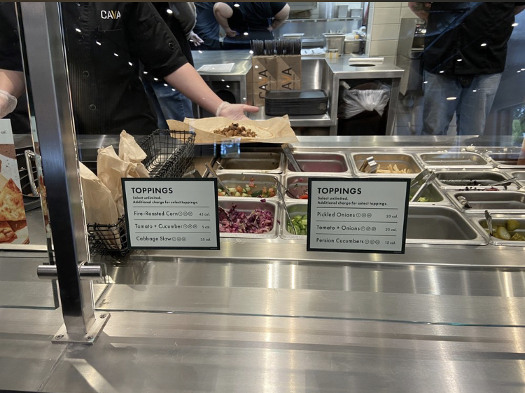 CAVA | restaurant | 10920 Haynes Bridge Rd STE 100, Alpharetta, GA 30022, USA | 4705674995 OR +1 470-567-4995