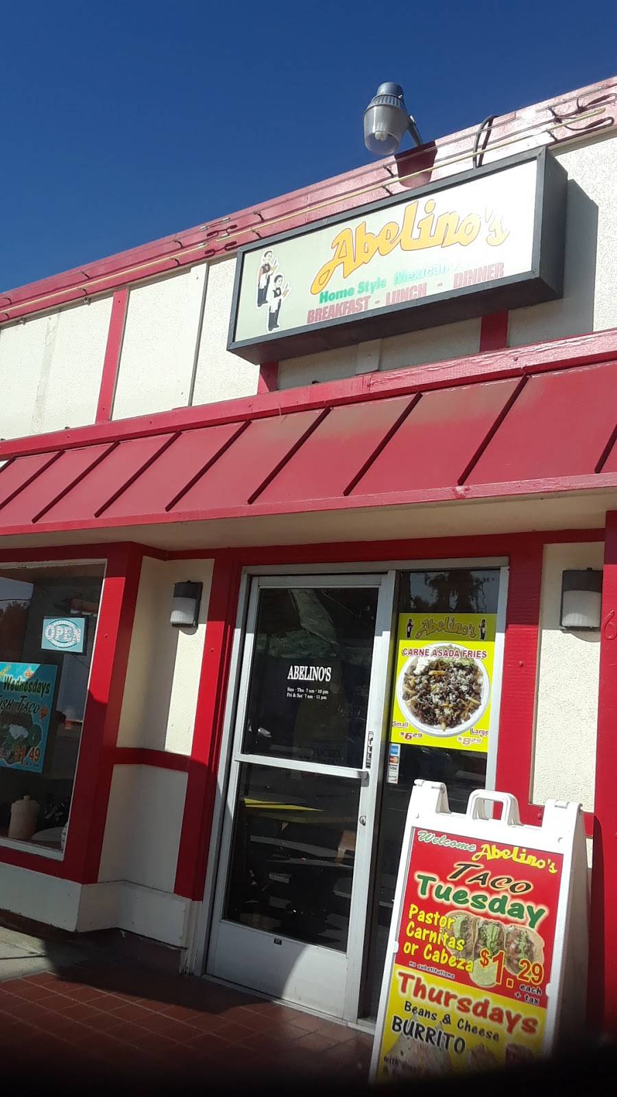 Abelinos Mexican Food | restaurant | 652 E Redlands Blvd, Redlands, CA 92373, USA | 9093352273 OR +1 909-335-2273