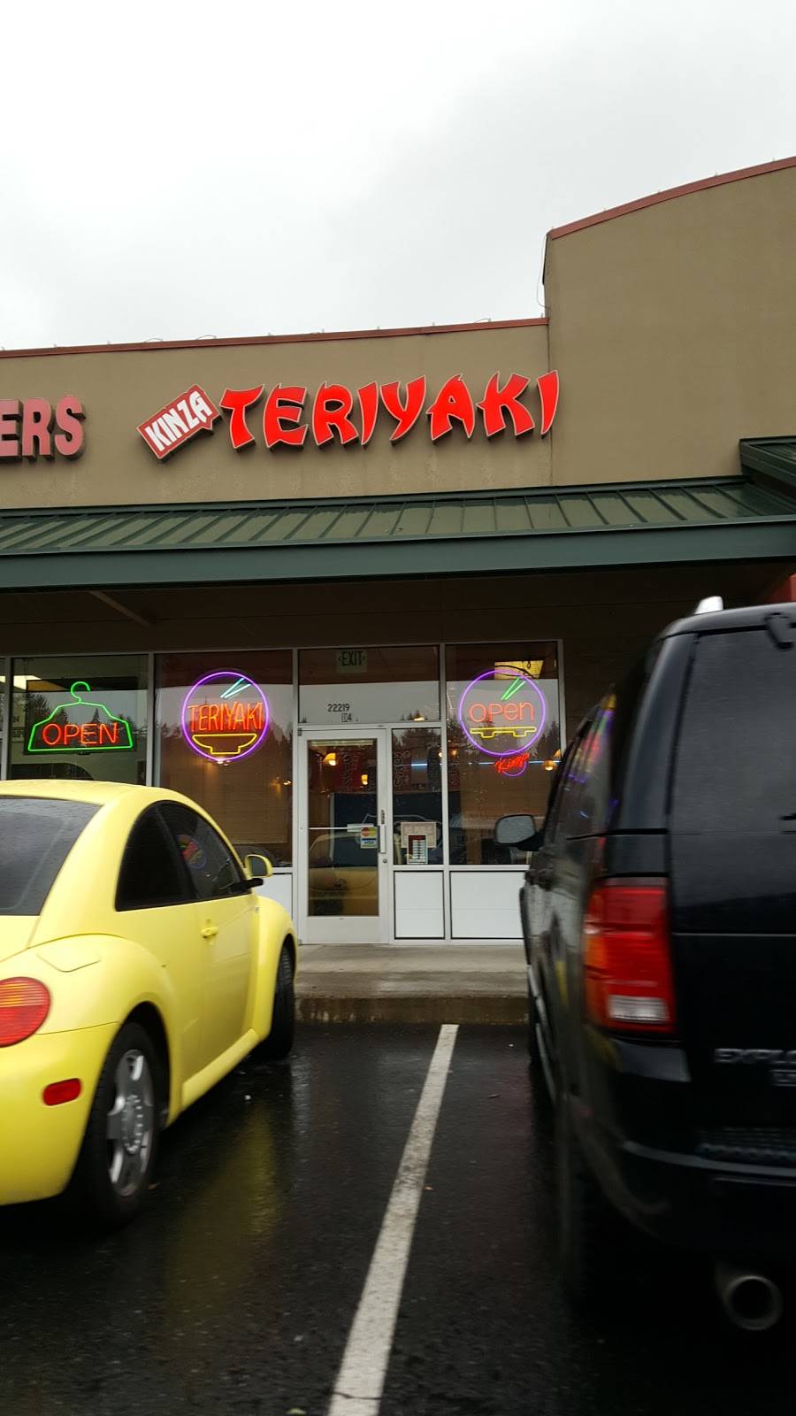 Kinza Teriyaki | restaurant | 22219 Mountain Hwy E, Spanaway, WA 98387, USA | 2538461010 OR +1 253-846-1010