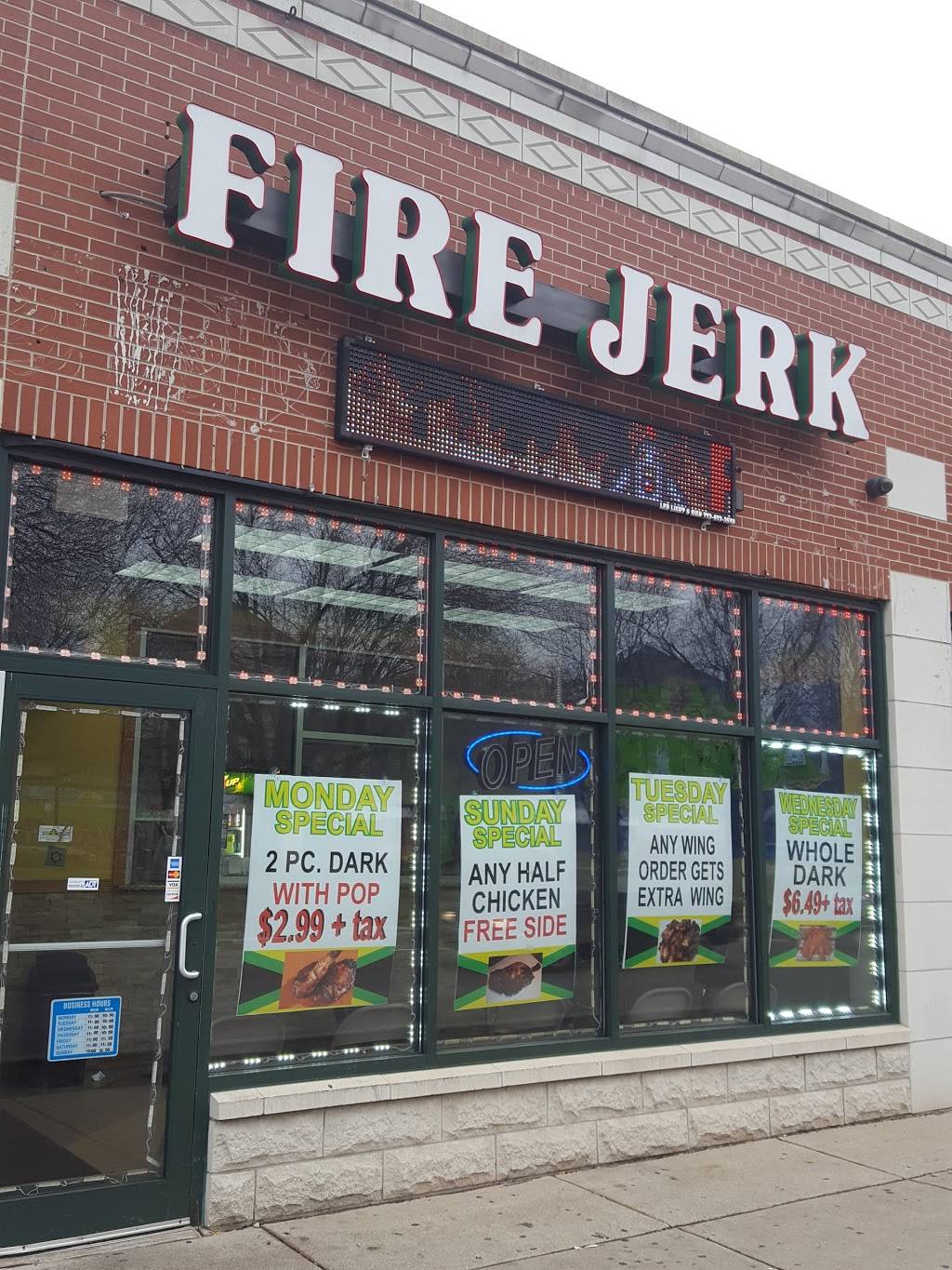 FIRE JERK | restaurant | 750 W Garfield Blvd, Chicago, IL 60609, USA | 7736242009 OR +1 773-624-2009