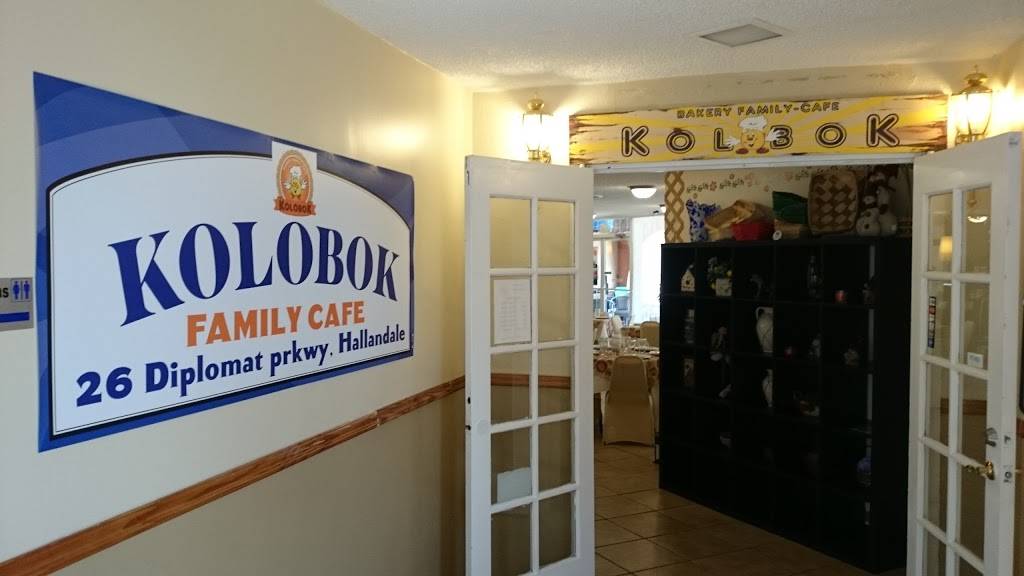 NEW KOLOBOK Family Cafe | restaurant | 26 Diplomat Pkwy, Hallandale Beach, FL 33009, USA | 7542106123 OR +1 754-210-6123
