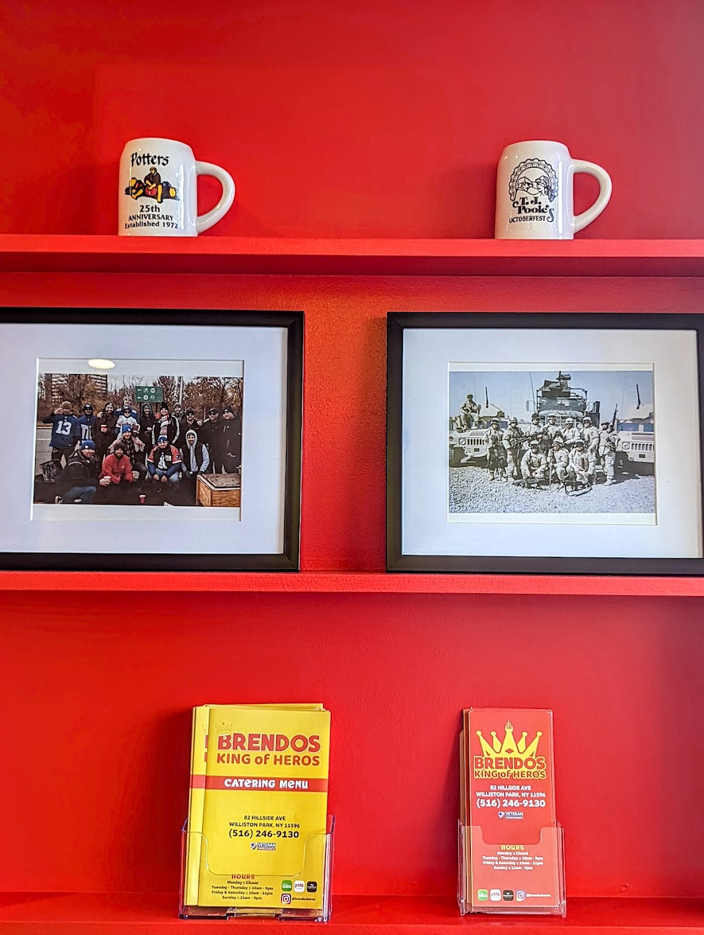 Brendos King of Heros | restaurant | 82 Hillside Avenue, Williston Park, NY 11596, USA | 5162469130 OR +1 516-246-9130