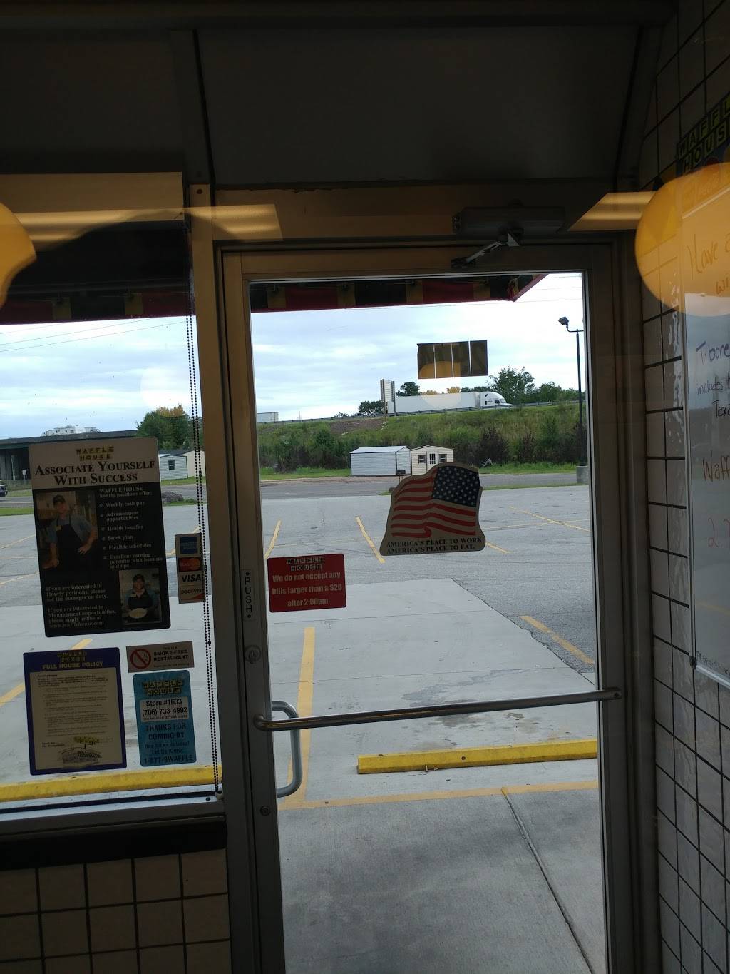 Waffle House | meal takeaway | 1096 Claussen Rd, Augusta, GA 30907, USA | 7067334992 OR +1 706-733-4992