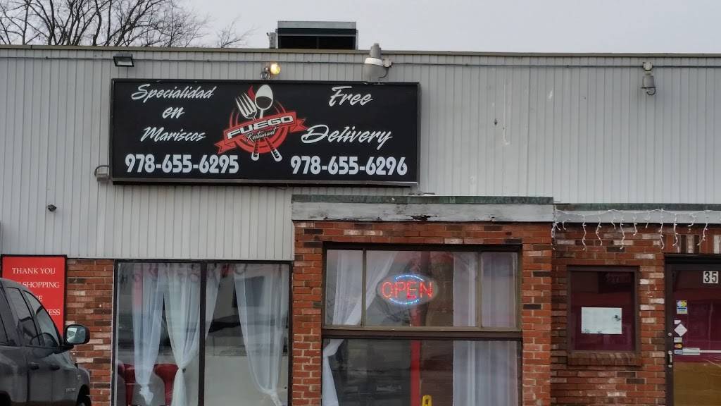 Fuego Restaurant | restaurant | 35 S Broadway, Lawrence, MA 01843, USA | 9786556296 OR +1 978-655-6296