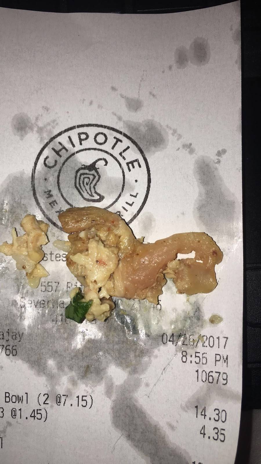 Chipotle Mexican Grill | restaurant | 575 Ritchie Hwy, Severna Park, MD 21146, USA | 4103159501 OR +1 410-315-9501