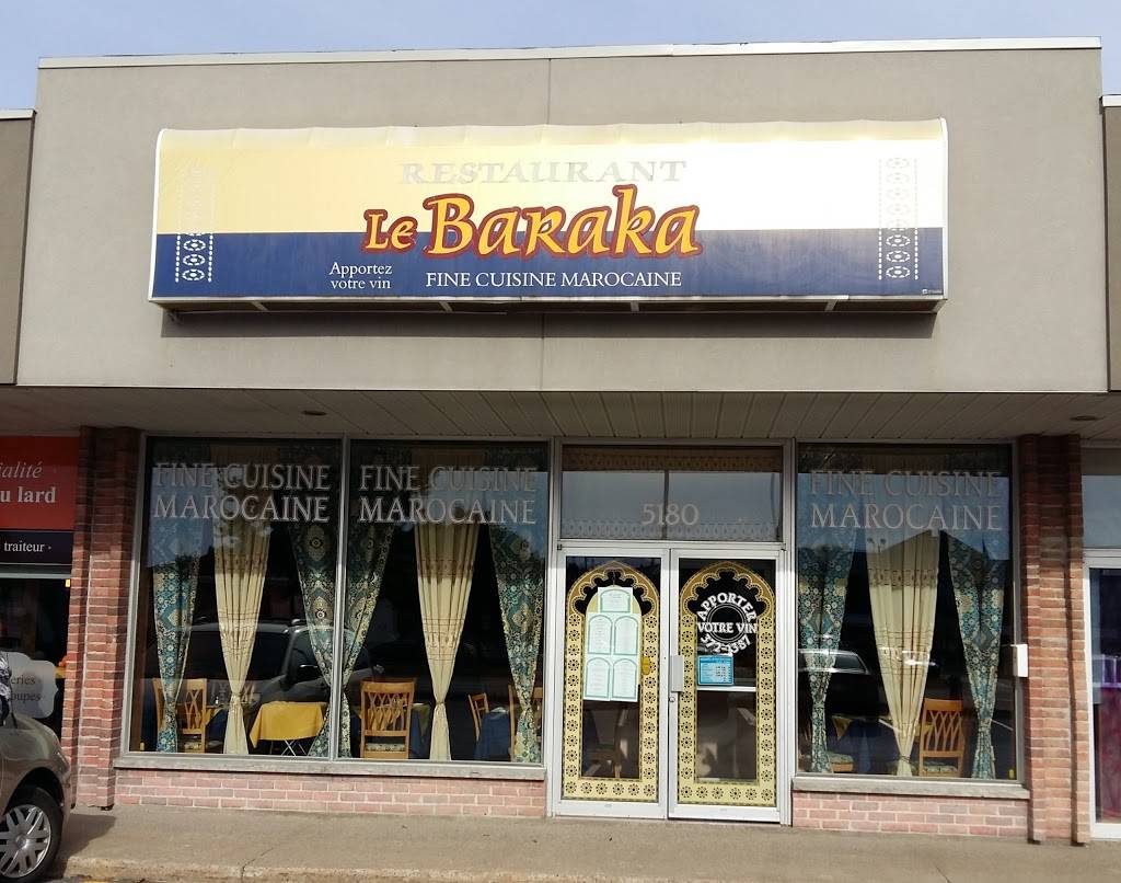 Restaurant Le Baraka | restaurant | 5180 Bd des Forges, Trois-Rivières, QC G8Y 1X3, Canada | 8193721387 OR +1 819-372-1387