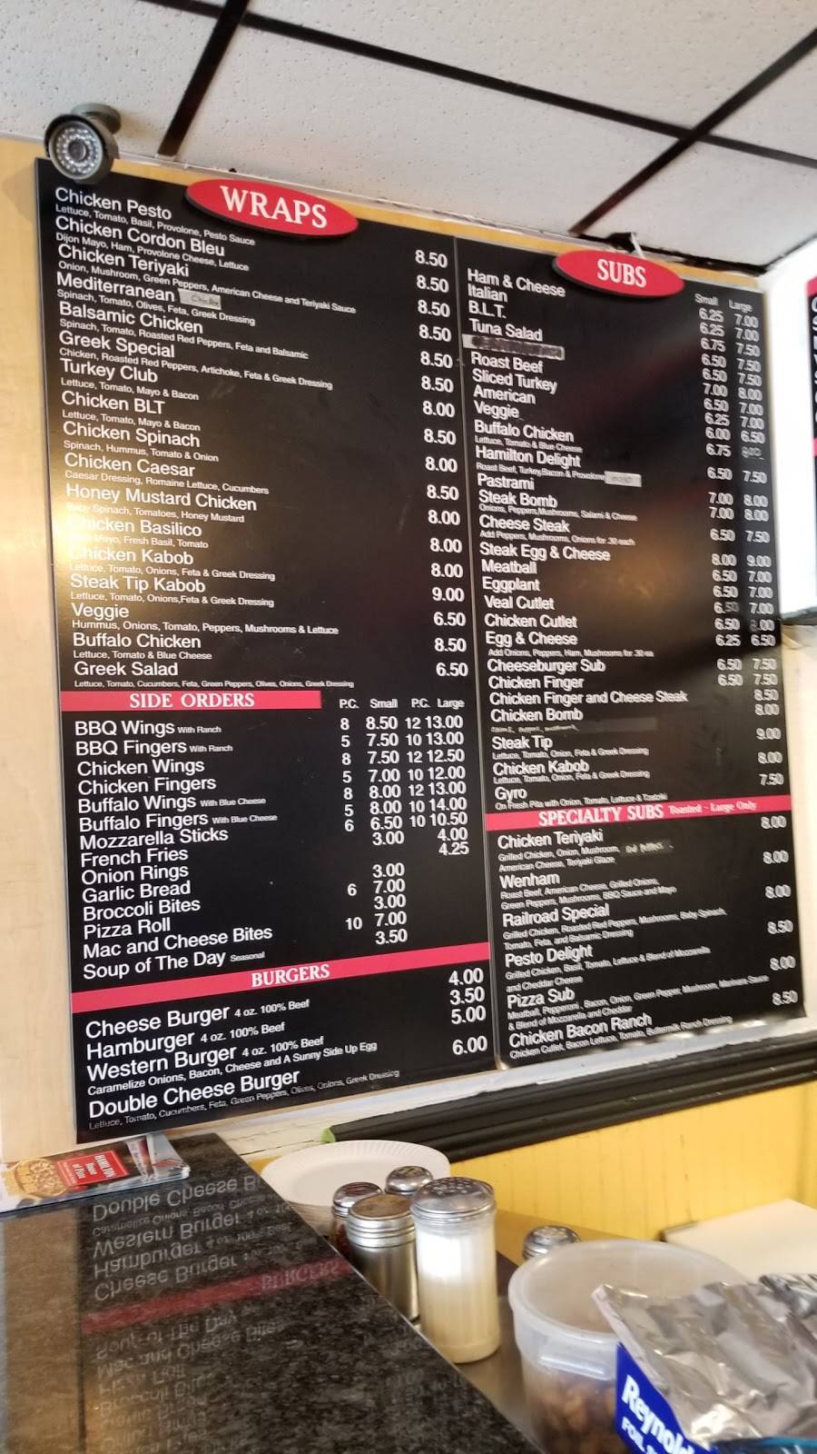 Hamilton House of Pizza | restaurant | 40 Railroad Ave, South Hamilton, MA 01982, USA | 9784683955 OR +1 978-468-3955