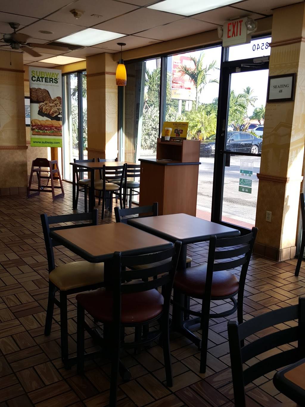 Subway | restaurant | 8542 SW 8th St, Miami, FL 33144, USA | 3052671178 OR +1 305-267-1178