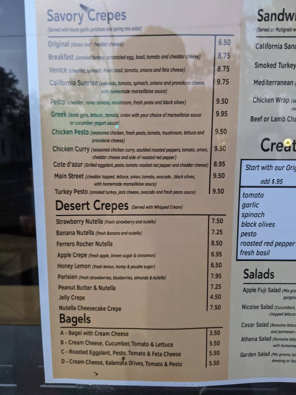 Crepeland | restaurant | 540 Main St, Woodland, CA 95695, USA | 5304077427 OR +1 530-407-7427