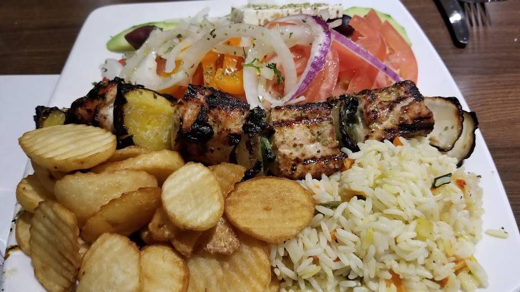 Marathon Souvlaki | restaurant | 5365 Rue des Jockeys, Montréal, QC H4P 2T8, Canada | 5147316455 OR +1 514-731-6455