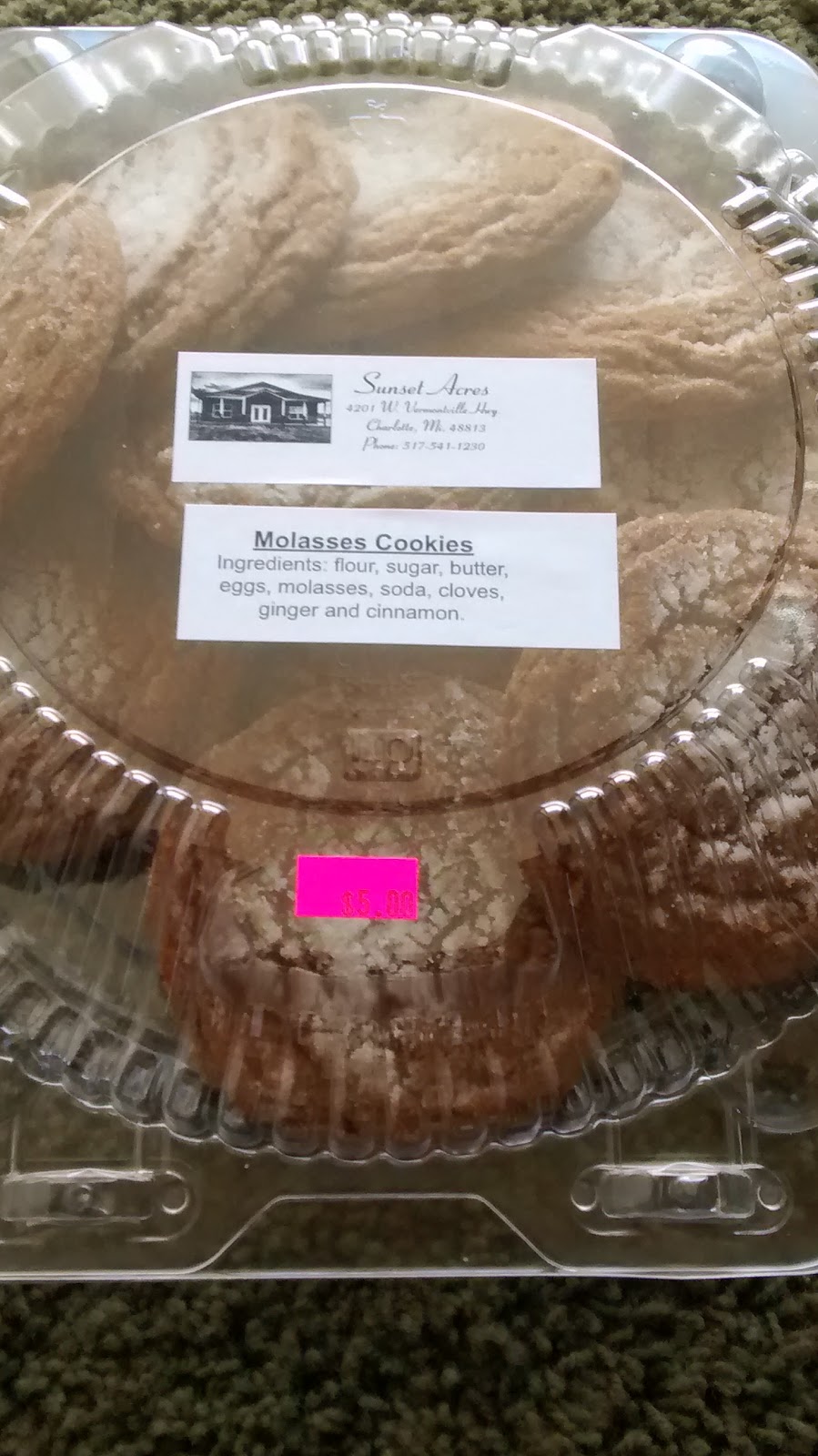 Sunset Acres Café, Bakery & Bulk Foods | cafe | 4071 W Vermontville Hwy, Charlotte, MI 48813, USA | 5175411230 OR +1 517-541-1230