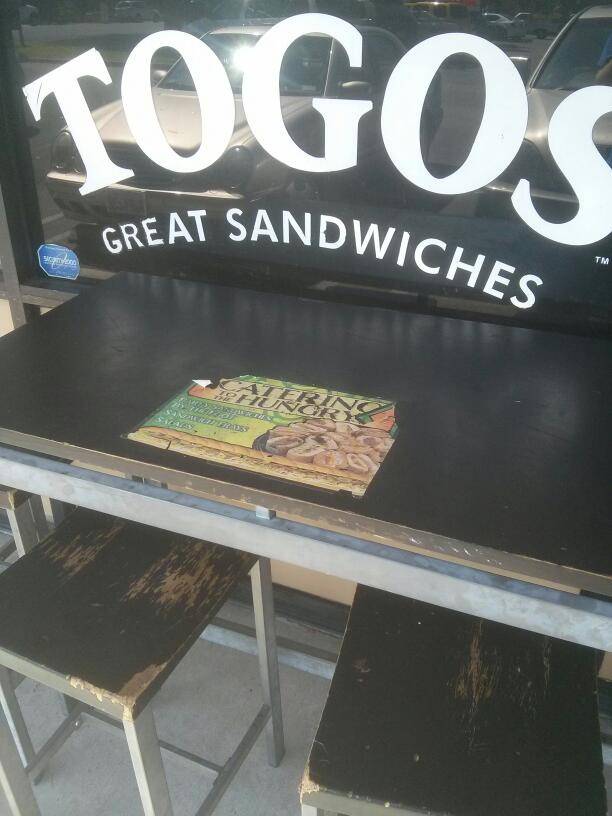TOGOS Sandwiches | meal takeaway | 1683 Hollenbeck Ave, Sunnyvale, CA 94087, USA | 4087309696 OR +1 408-730-9696