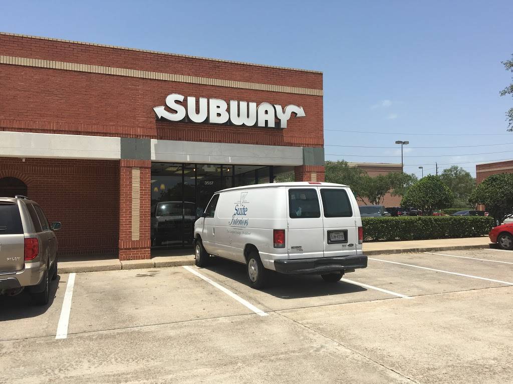 Subway Restaurants | restaurant | 3557 Hwy 6, Sugar Land, TX 77478, USA | 2819805353 OR +1 281-980-5353