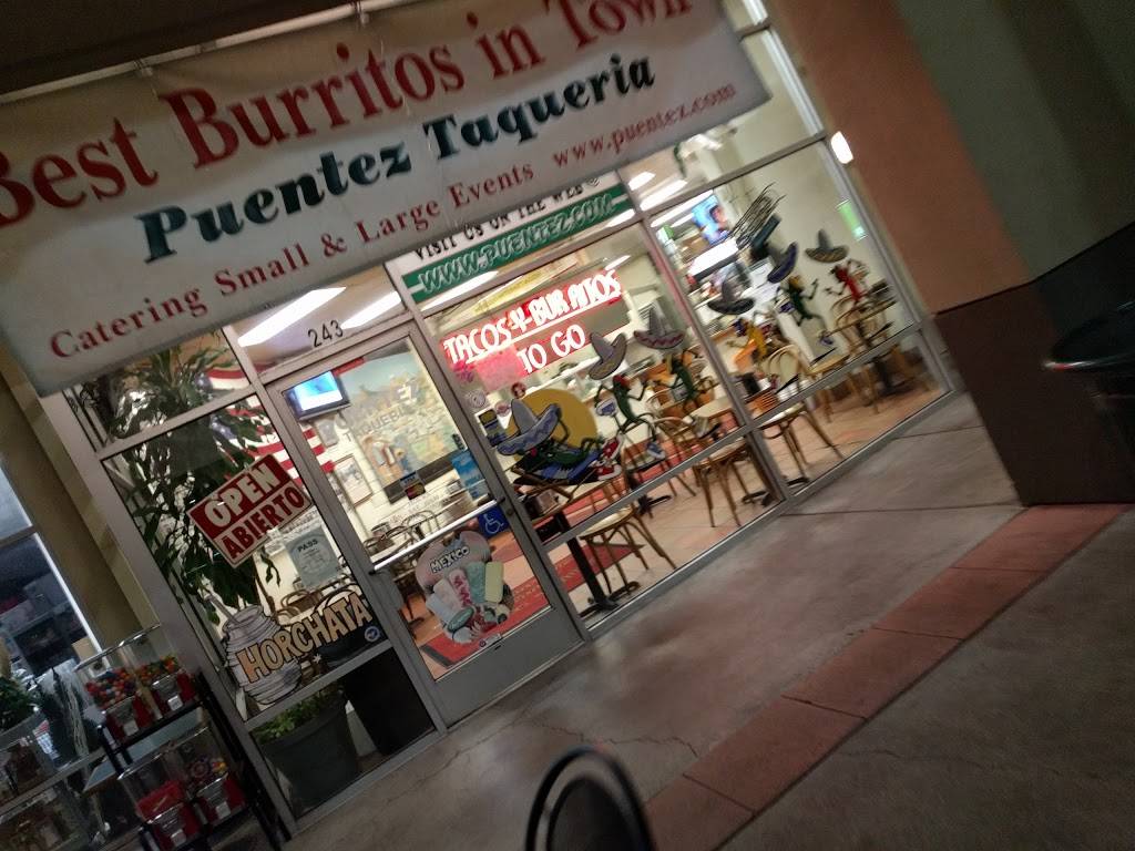 Puentez Taqueria | restaurant | 243 3rd St, San Rafael, CA 94901, USA | 4157217992 OR +1 415-721-7992