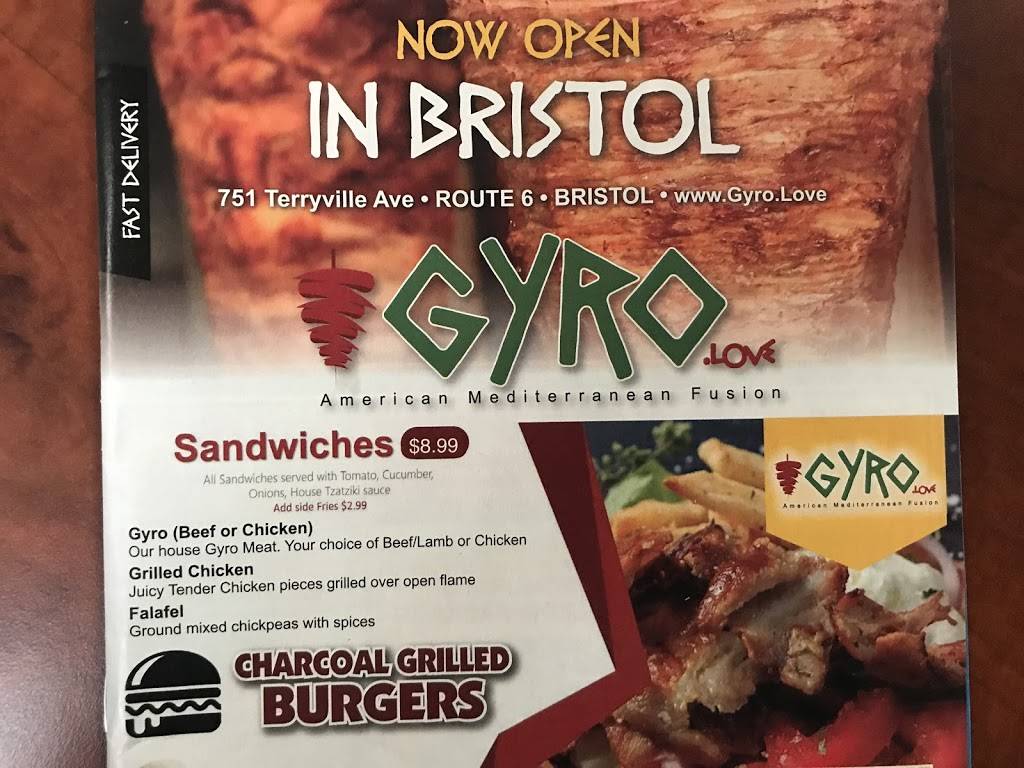Gyro Love | restaurant | 751 Terryville Ave, Bristol, CT 06010, USA | 8605830033 OR +1 860-583-0033