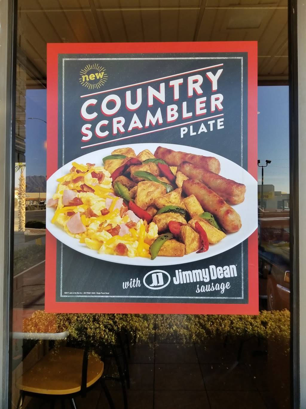 Jack in the Box | restaurant | 9004 Dyer St, El Paso, TX 79904, USA | 9157510581 OR +1 915-751-0581