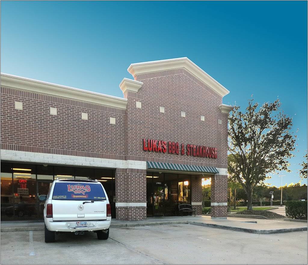 Lukas Barbecue & Steakhouse inc | restaurant | 17052 Saturn Ln, Houston, TX 77058, USA | 2812868669 OR +1 281-286-8669